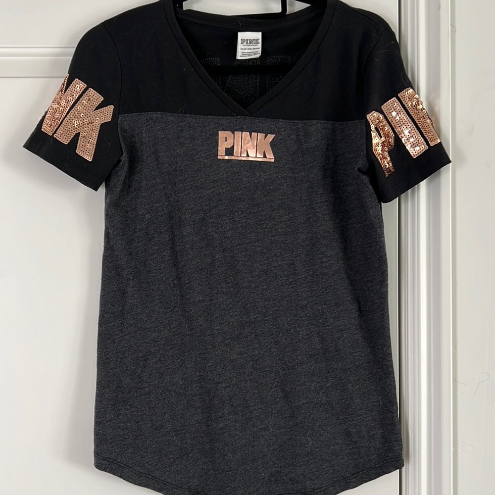 LAST CHANCE!! VS PINK Rose Gold Blink TOP